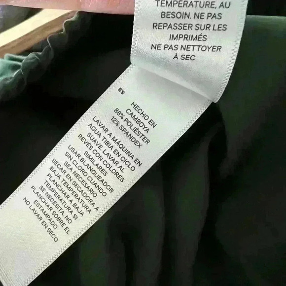 Joe Fresh Active Womens Green Track Jogger Activewear Lightweight Pants Medium - Picture 10 of 10